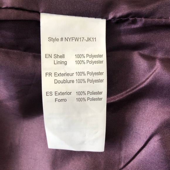 Burgundy Women’s Blazer - Picture 6 of 6